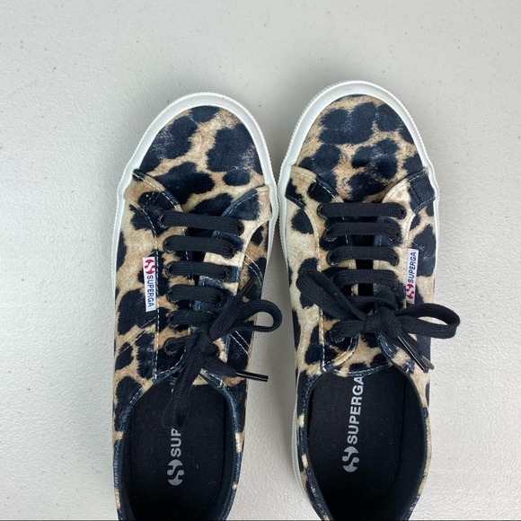 Superga Leopard Print Sneakers - Picture 3 of 7